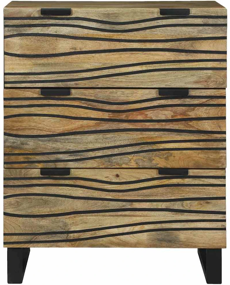 Kabalas Ruda 60 x 33.5 x 75 cm Mango medienos masyvas