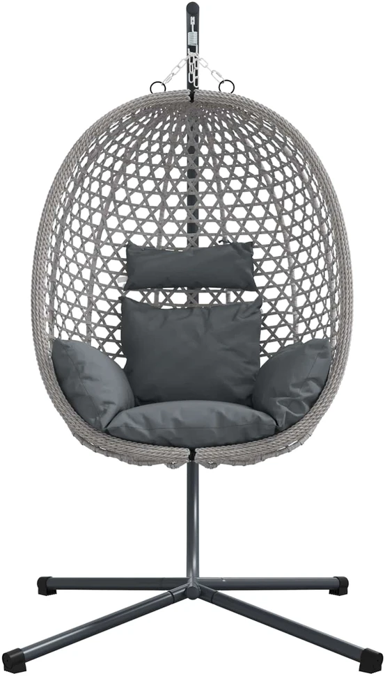 Kabantis kiaušinis poliratanas 104 x 100 x 191 cm