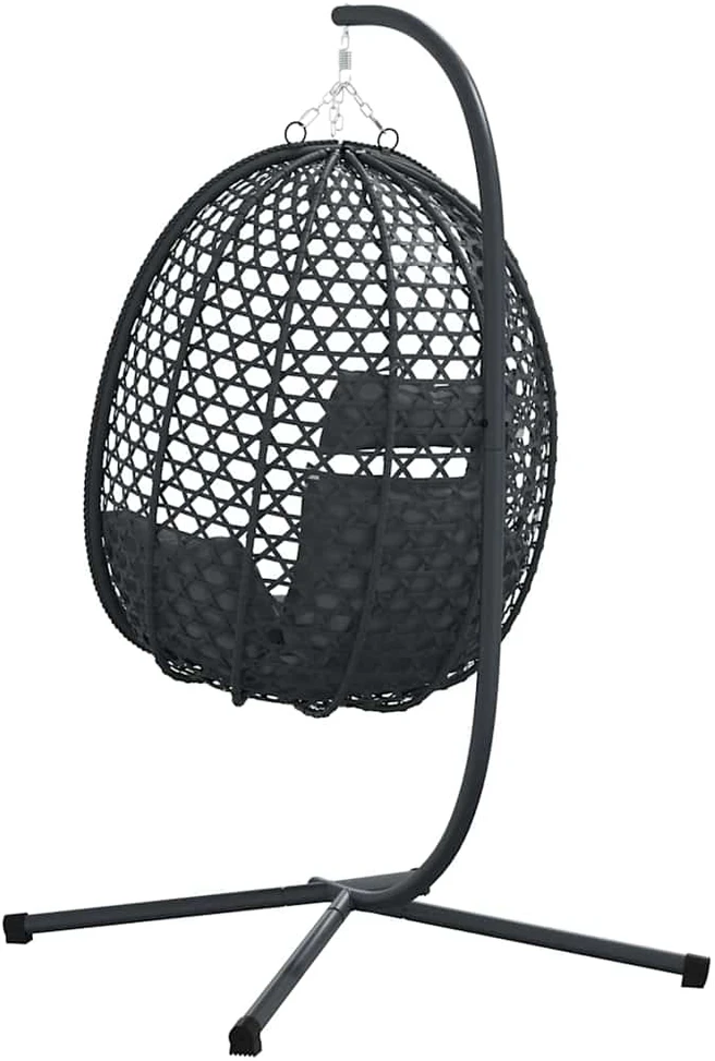 Kabantis kiaušinis poliratanas 104 x 100 x 191 cm