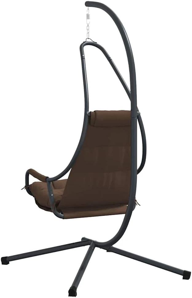 Kabantis kiaušinis Plienas 94 x 107 x 196,5 cm Kavos