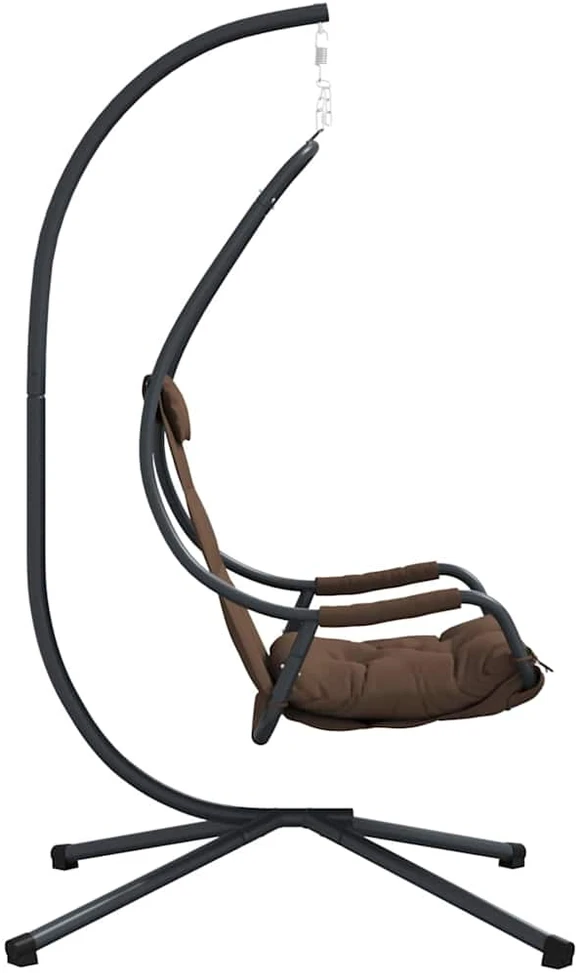 Kabantis kiaušinis Plienas 94 x 107 x 196,5 cm Kavos