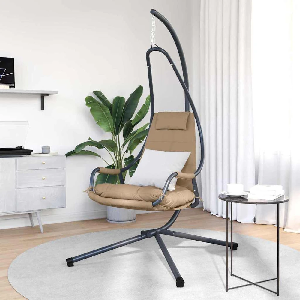 Kabantis kiaušinis Plienas 94 x 107 x 196,5 cm Tortora