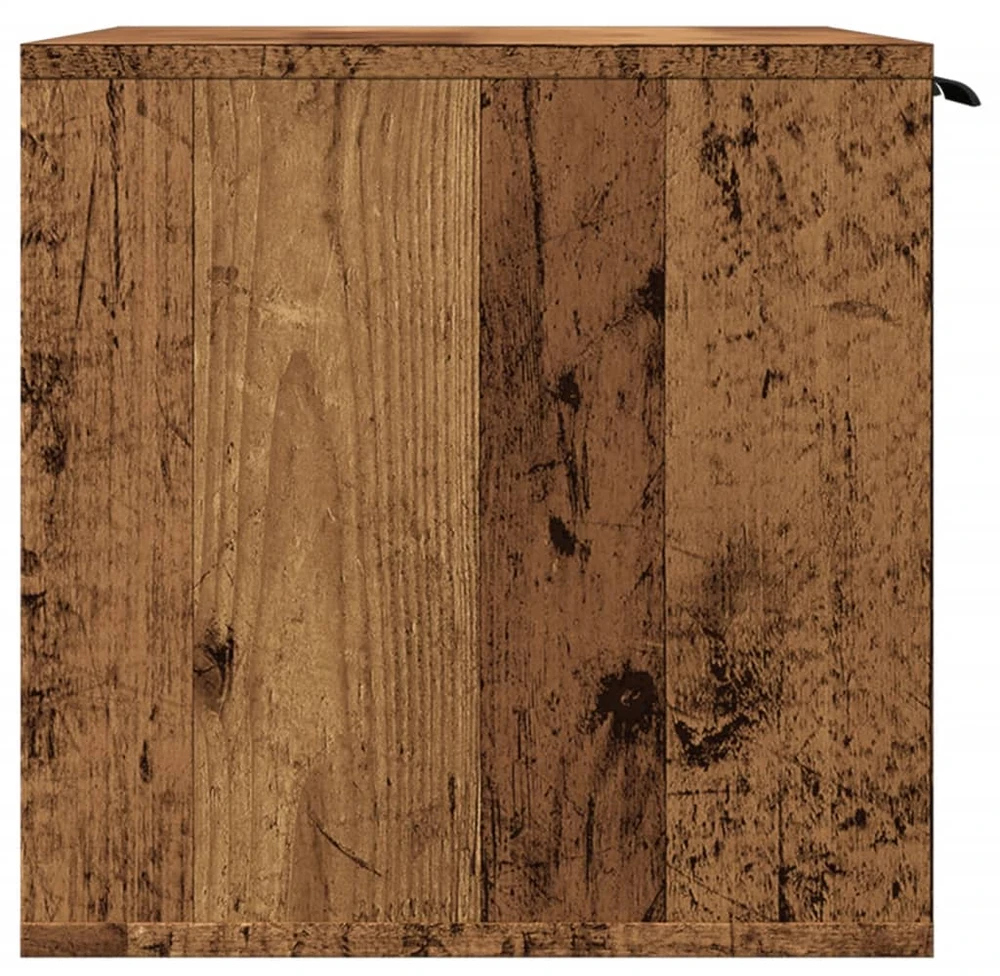 Kačių kraiko dėžės spintelė, medienos, 80x50x45cm, mediena