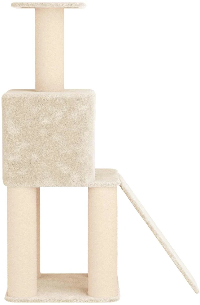 Kačių medis su sisaliniu šveitimu Kreminė 146 cm