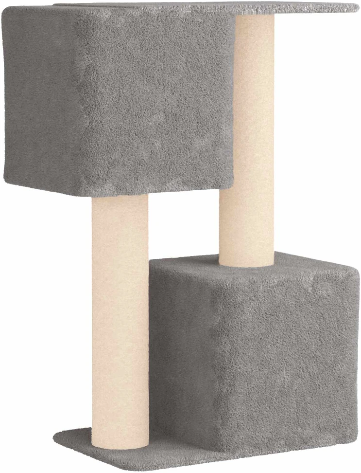 Kačių medis su sisaliniu šveitimu Šviesiai pilka 114 cm