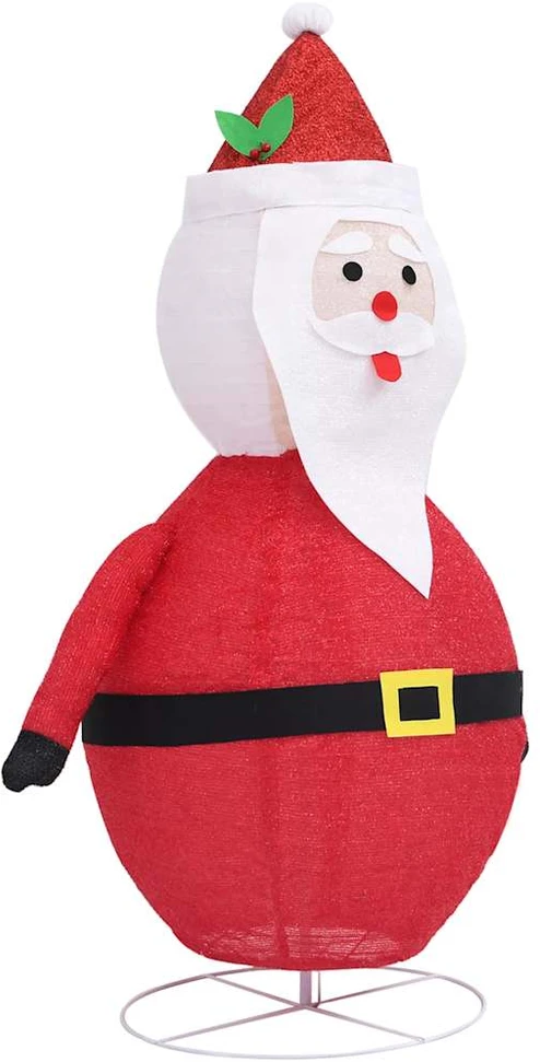 Kalėdinė dekoracija Kalėdų Senelis, 60cm, audinys, LED