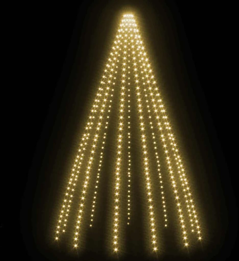 Kalėdinė girlianda eglutei-tinklas su 500 LED lempučių, 500cm
