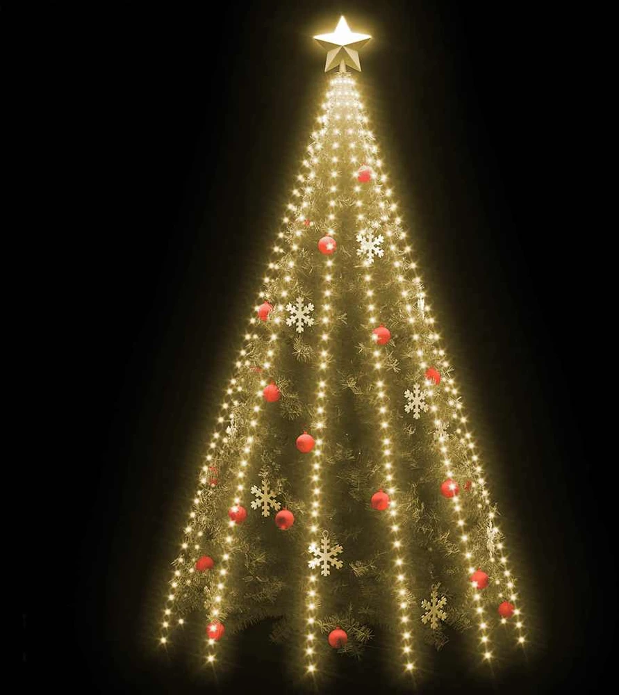 Kalėdinė girlianda eglutei-tinklas su 500 LED lempučių, 500cm