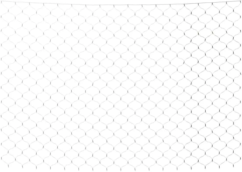 Kalėdinių lempučių tinklas, 3x3m, 306 šaltos baltos LED