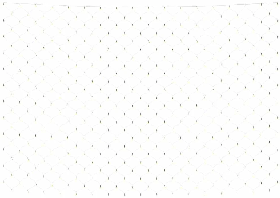 Kalėdinių lempučių tinklas, 3x3m, 306 šiltos baltos LED