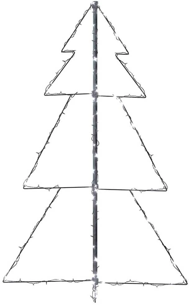 Kalėdų eglutė, 78x120cm, kūgio formos, 160 LED lempučių