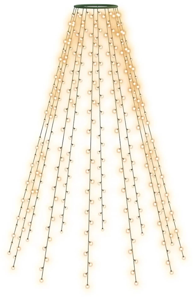 Kalėdų eglutės girlianda, 210 LED lempučių, 210cm