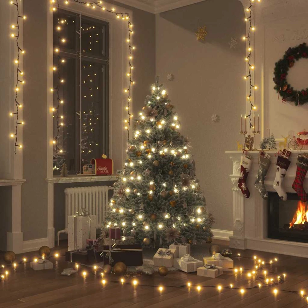 Kalėdų eglutės girlianda su 150 LED lempučių, 150cm