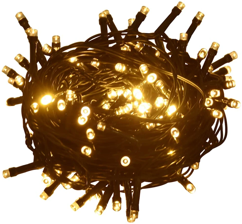 Kalėdų eglutės girlianda su 150 LED lempučių, 150cm