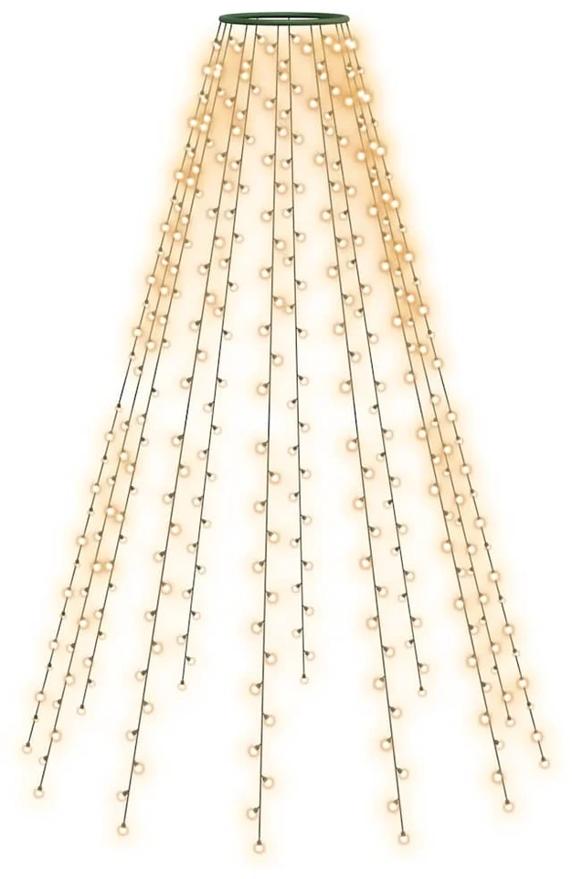 Kalėdų eglutės girlianda su 180 LED lempučių, 180cm