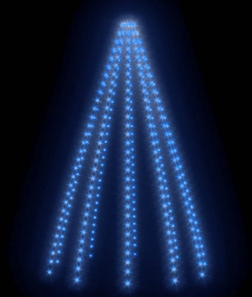 Kalėdų eglutės girlianda su 250 mėlynų LED lempučių, 250cm