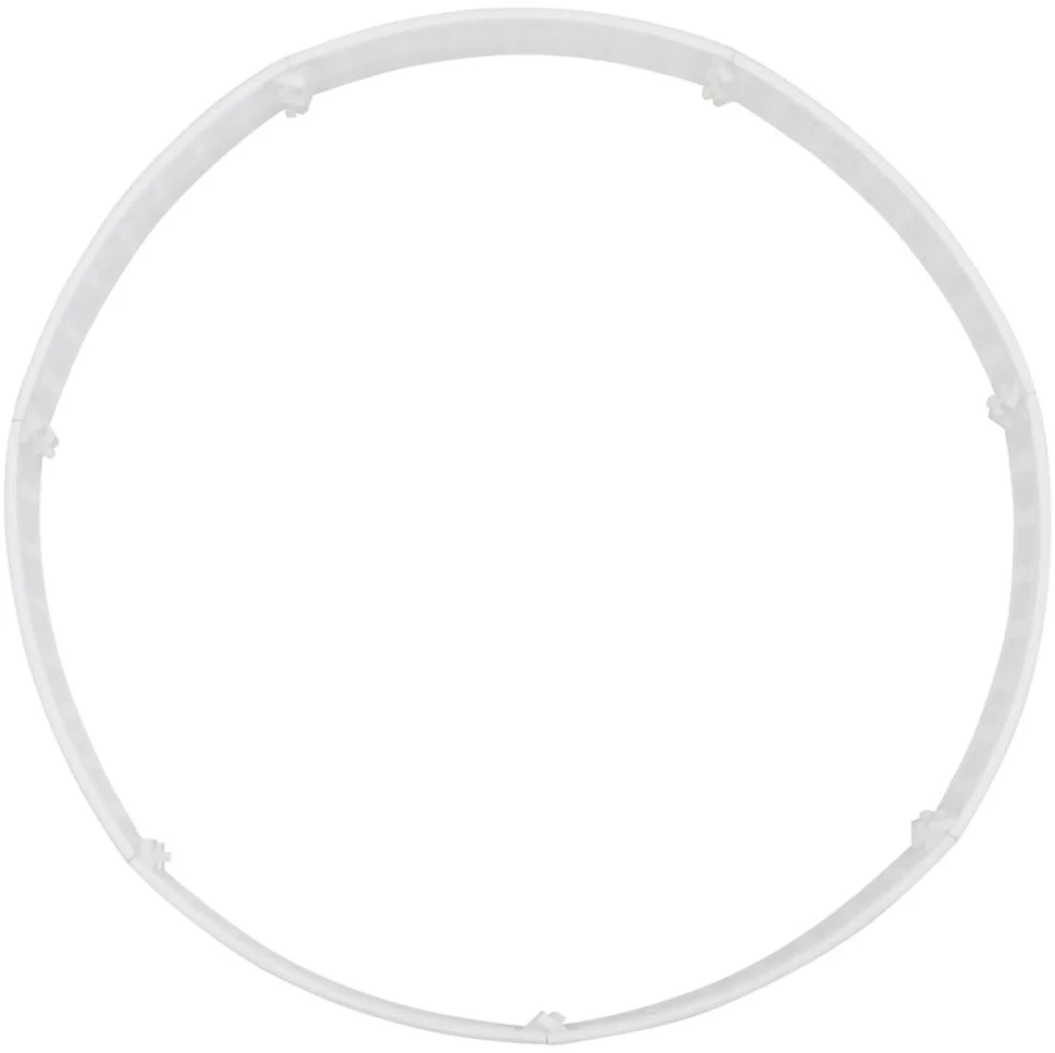 Kalėdų eglutės sijonas Baltas Ø56x23 cm Plastikas