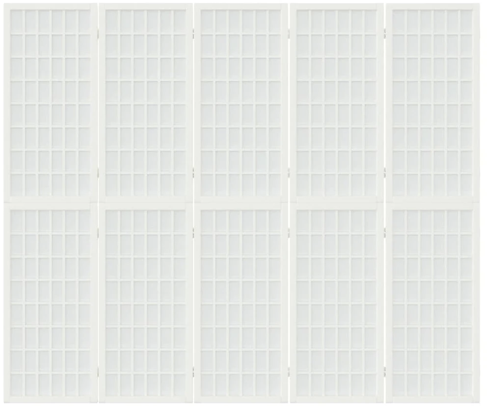 Kamb. pertvara, sulankst., 5 plokšt., japon., 200x170cm, balta
