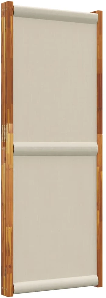 Kambario pertvara, 3 segmentai, šviesiai pilka, 210x180cm