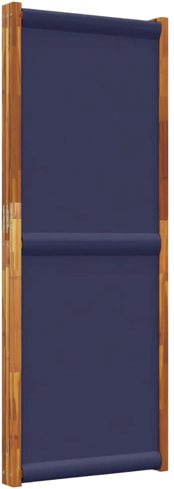 Kambario pertvara, 3 segmentai, tamsiai mėlyna, 210x180cm