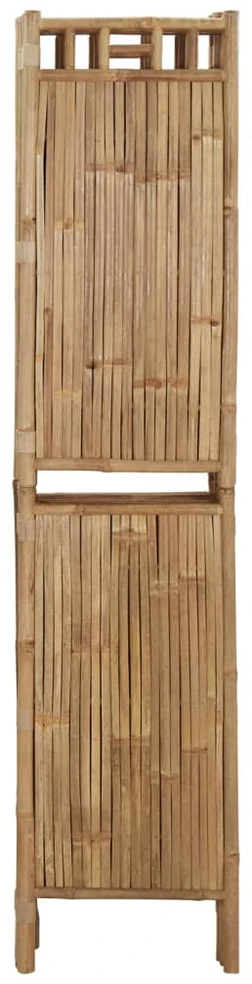 Kambario pertvara, 5 dalių, 200x180cm, bambukas