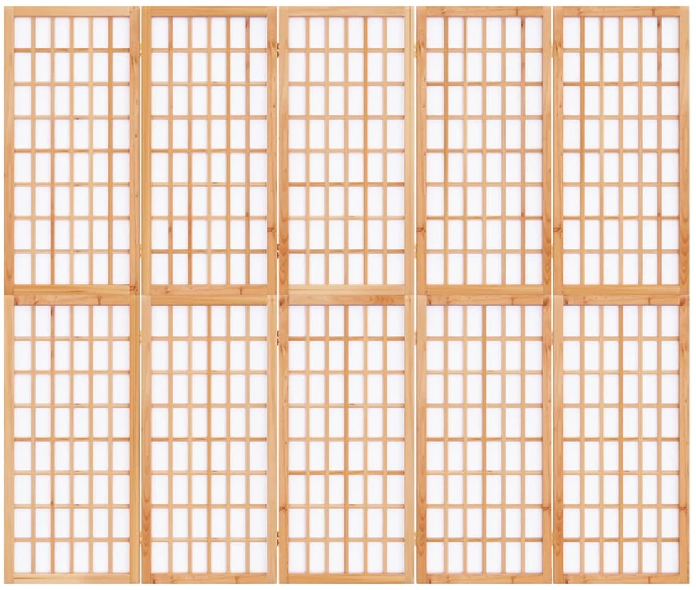 Kambario pertvara, 5 segmentai, 200x170cm, japoniška