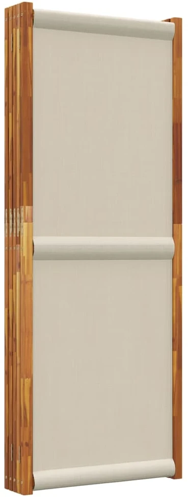 Kambario pertvara, 5 segmentai, šviesiai pilka, 350x180cm