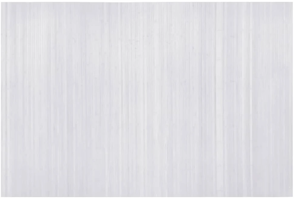 vidaXL Kambario pertvara iš bambuko, balta, 250x165cm