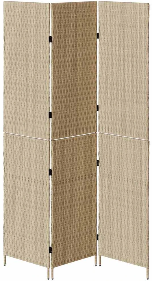Kambario pertvara Smėlio 146 x 200 cm poliratanas