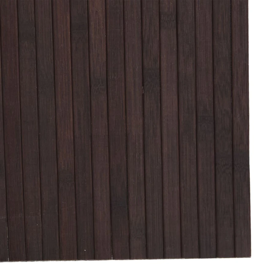 Kambario pertvara, tamsiai rudos spalvos, 165x800cm, bambukas