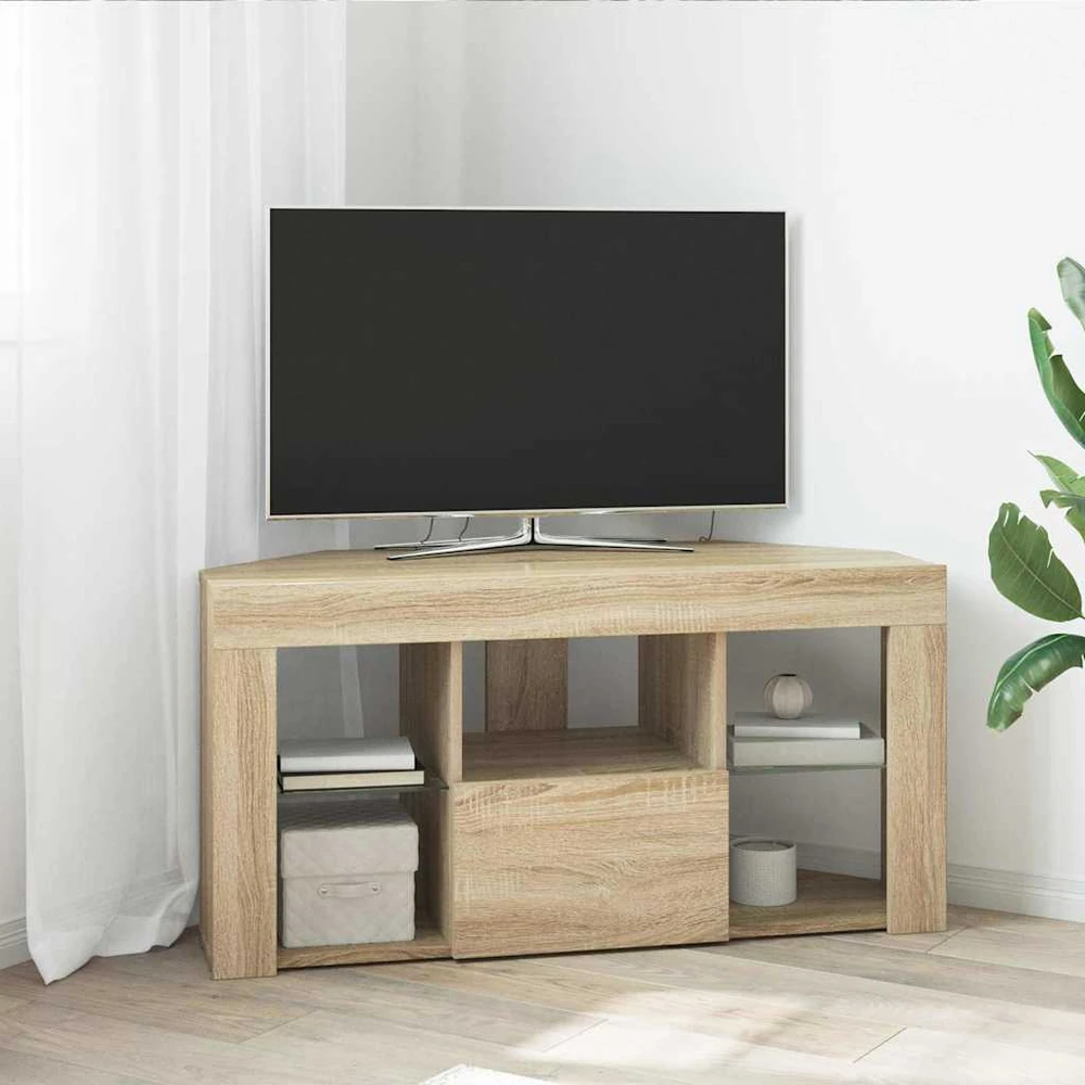 TV staliukas Kampinė LED televizoriaus spinta 100 x 40 x 50 cm