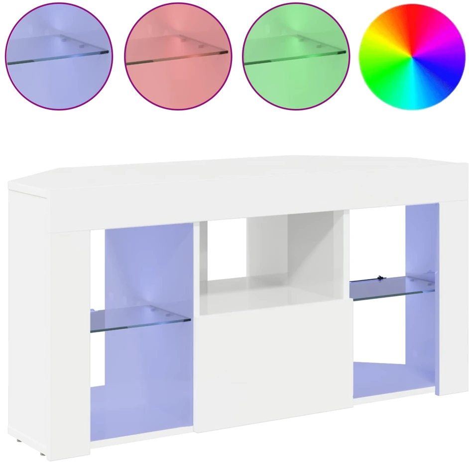TV staliukas Kampinė LED televizoriaus spinta 100 x 40 x 50 cm