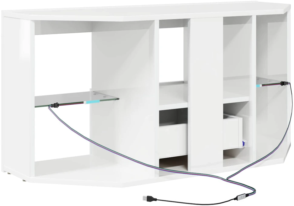 TV staliukas Kampinė LED televizoriaus spinta 100 x 40 x 50 cm