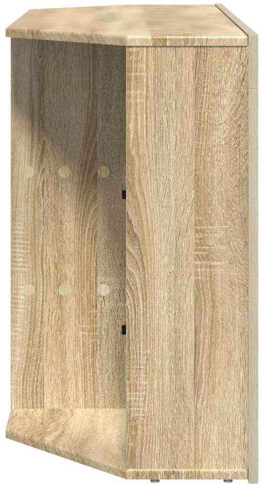 TV staliukas Kampinė LED televizoriaus spinta 100x40x68cm Sonoma ąžuolas