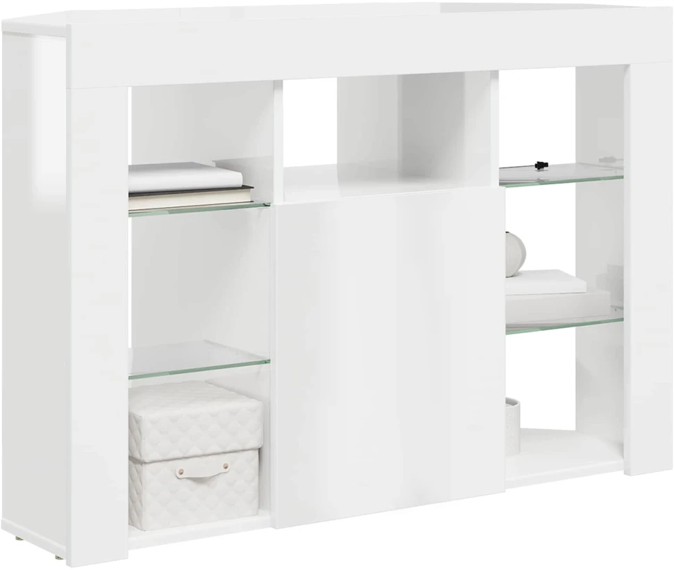 TV staliukas Kampinė LED televizoriaus spinta 100x40x68cm Apdirbta mediena