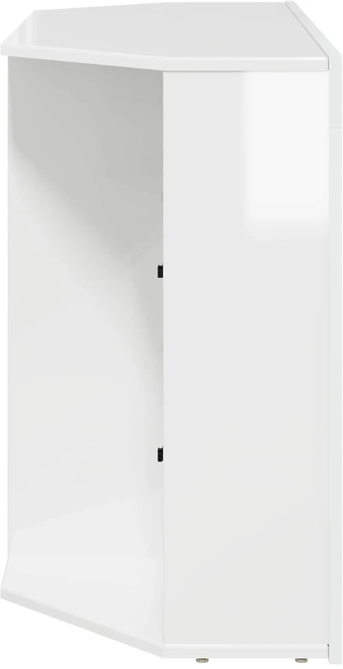 TV staliukas Kampinė LED televizoriaus spinta 100x40x68cm Apdirbta mediena