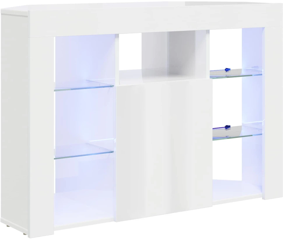 TV staliukas Kampinė LED televizoriaus spinta 100x40x68cm Apdirbta mediena