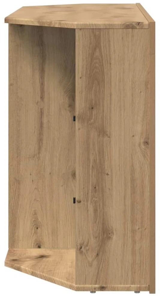 TV staliukas Kampinė LED televizoriaus spinta 100x40x68cm Amatininkų ąžuolas