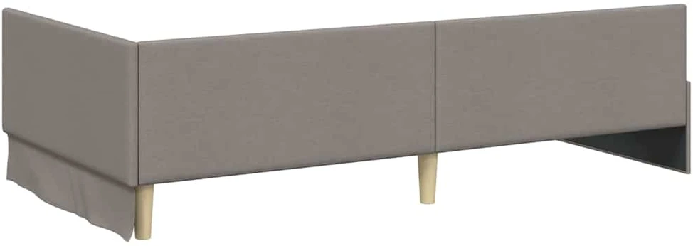 Lova Kampinė lovos konstrukcija Tortora 90 cm x 200 cm audinys