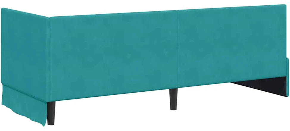 Lova Kampinė lovos konstrukcija Turkio 80 cm x 200 cm Aksomas