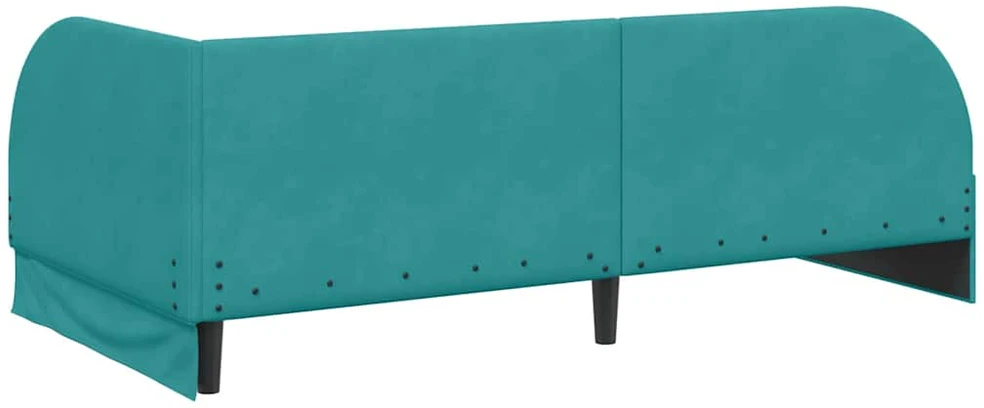 Lova Kampinė lovos konstrukcija Turkio 80 cm x 200 cm Aksomas