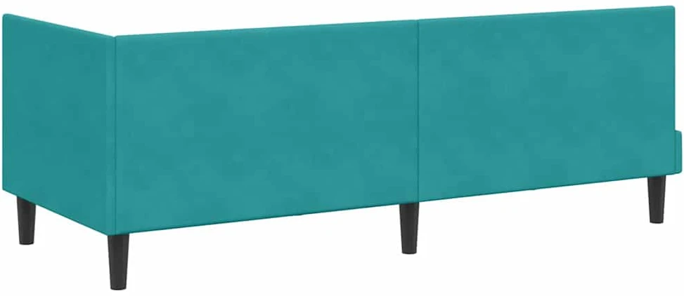 Lova Kampinė lovos konstrukcija Turkio 80 cm x 200 cm Aksomas