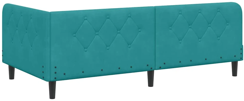 Lova Kampinė lovos konstrukcija Turkio 90 x 200 cm Aksomas
