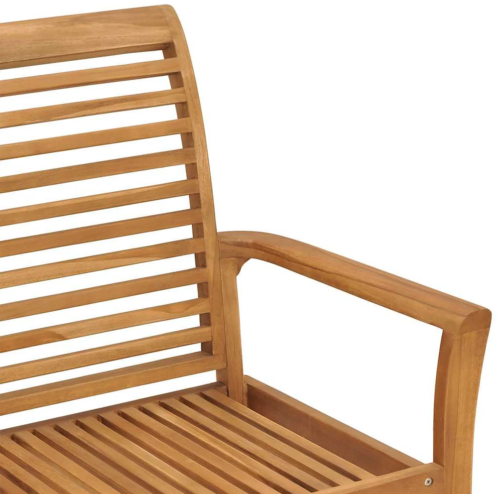 Kampinė sodo sofa su pagalvėlėmis, akacijos medienos masyvas