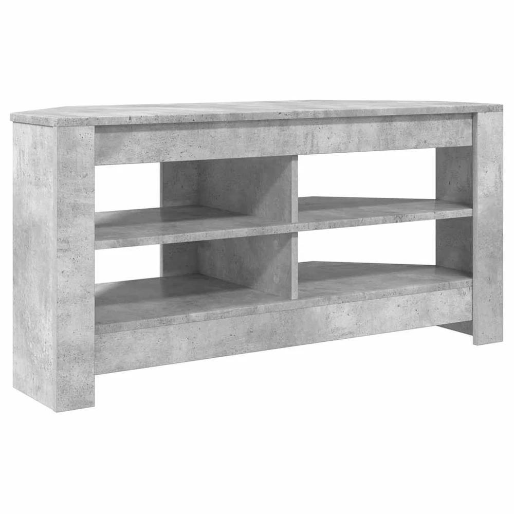 TV staliukas KampinėTVspintelė 102 x 41 x 50 cm Betono pilka