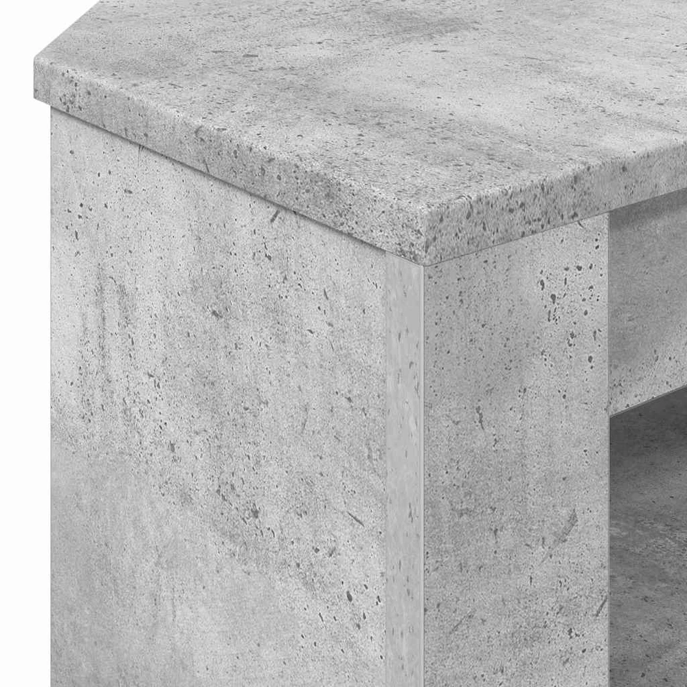 TV staliukas KampinėTVspintelė 102 x 41 x 50 cm Betono pilka