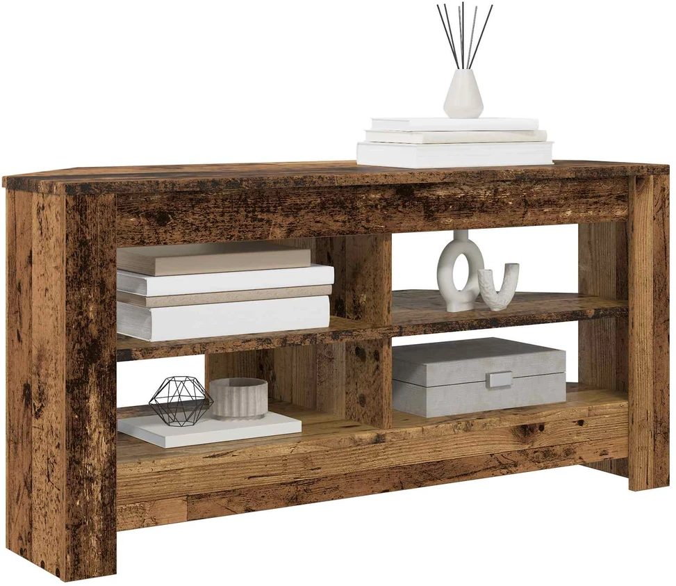 TV staliukas KampinėTVspintelė 102 x 40,5 x 45 cm Senovinis medis