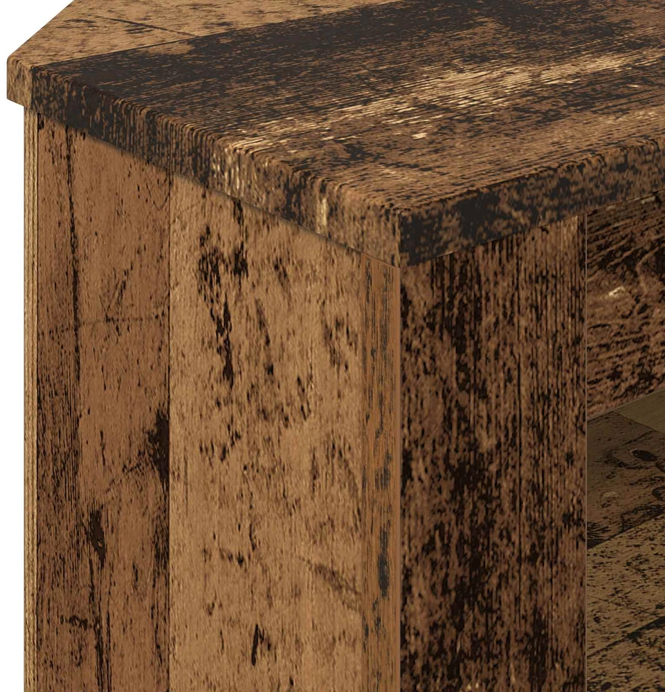 TV staliukas KampinėTVspintelė 102 x 40,5 x 45 cm Senovinis medis