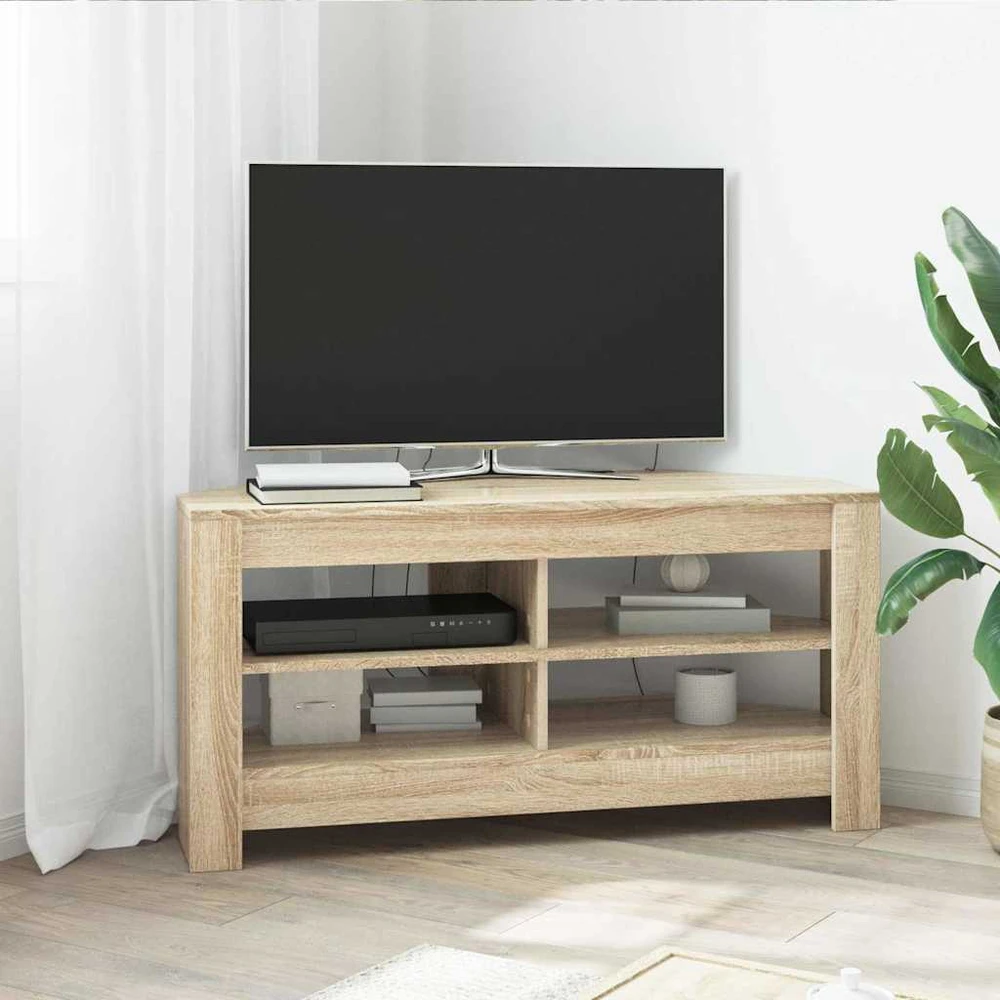 TV staliukas KampinėTVspintelė 102 x 40,5 x 45 cm Sonoma ąžuolas