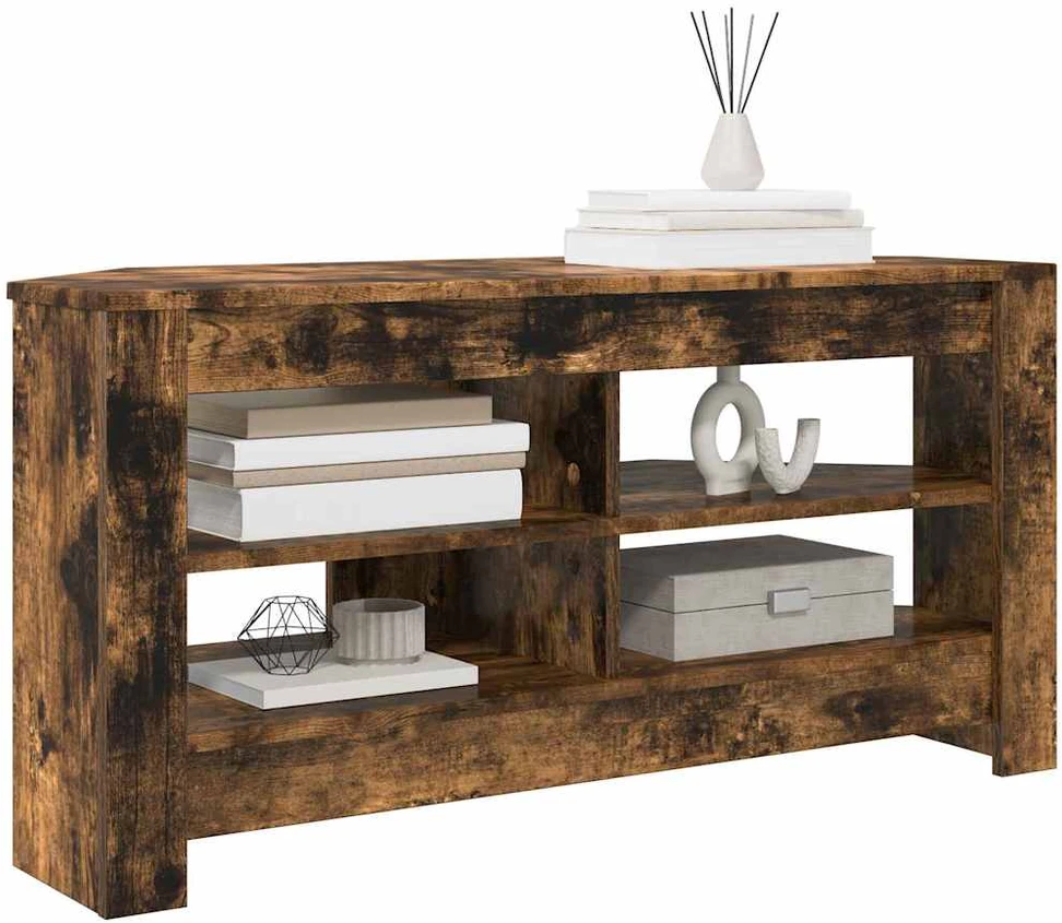 TV staliukas KampinėTVspintelė 102 x 41 x 50 cm Dūminio ąžuolo